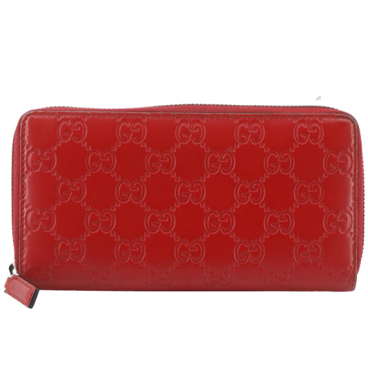 Red Sima Long Wallet