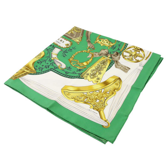 Green Silk Scarf