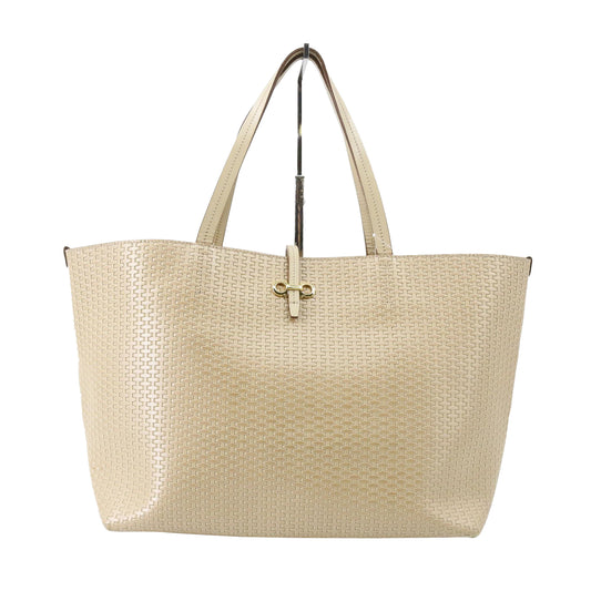 Beige Tote Bag