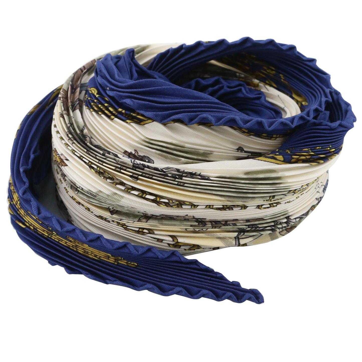 Blue Silk Scarf