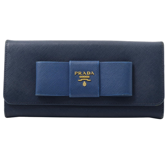 Blue Long Wallet