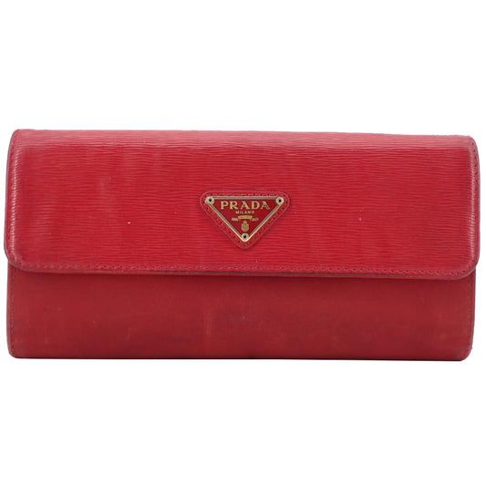 Red Long Wallet