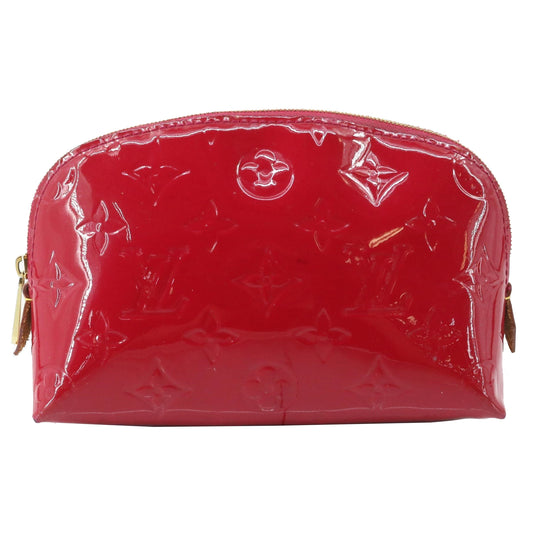 Vernis Red Cosmetic Pouch