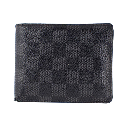 Damier Graphite Bi-Fold