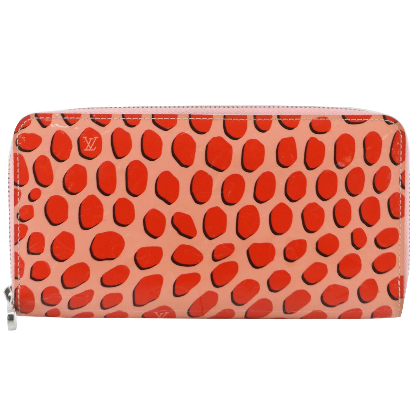 Vernis Red Zippy Wallet