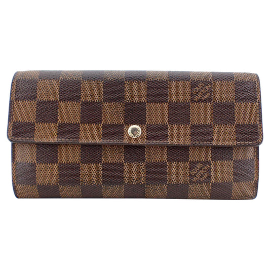 Damier Ebene Sarah Wallet