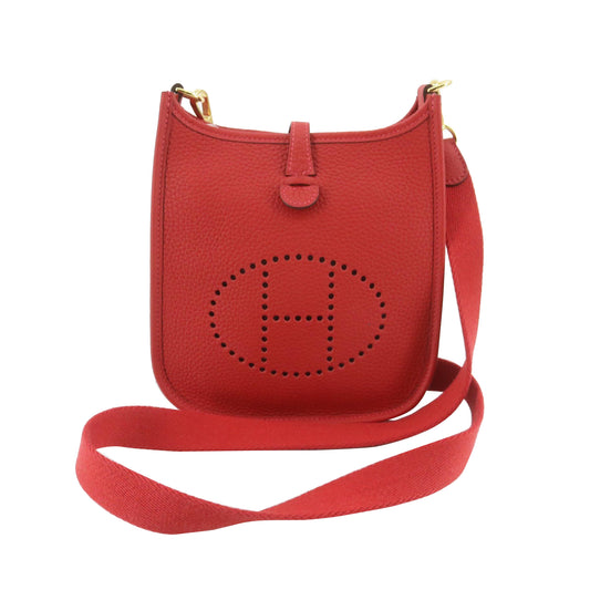 Red Evelyn Shoulder Bag