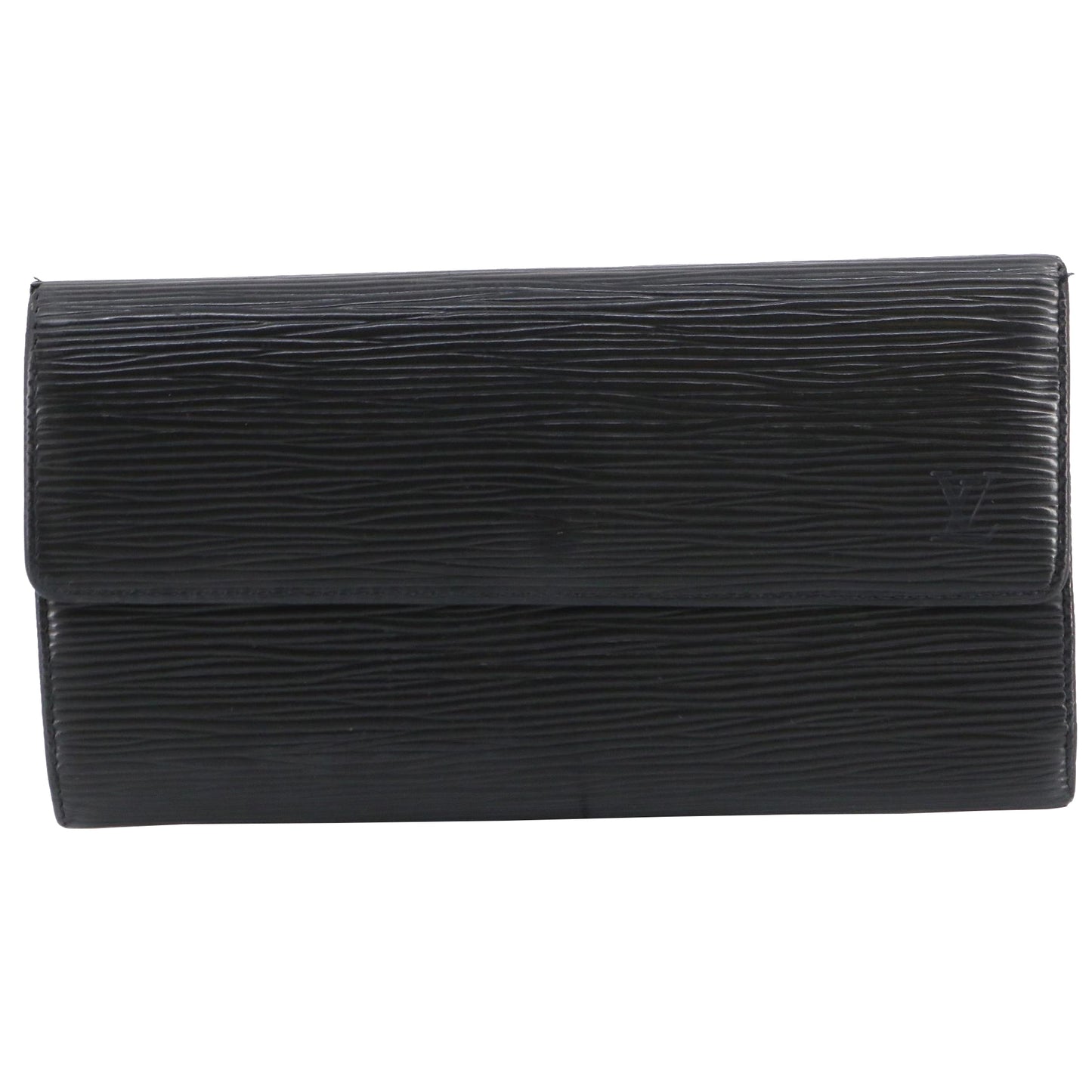 Epi Black Long Wallet