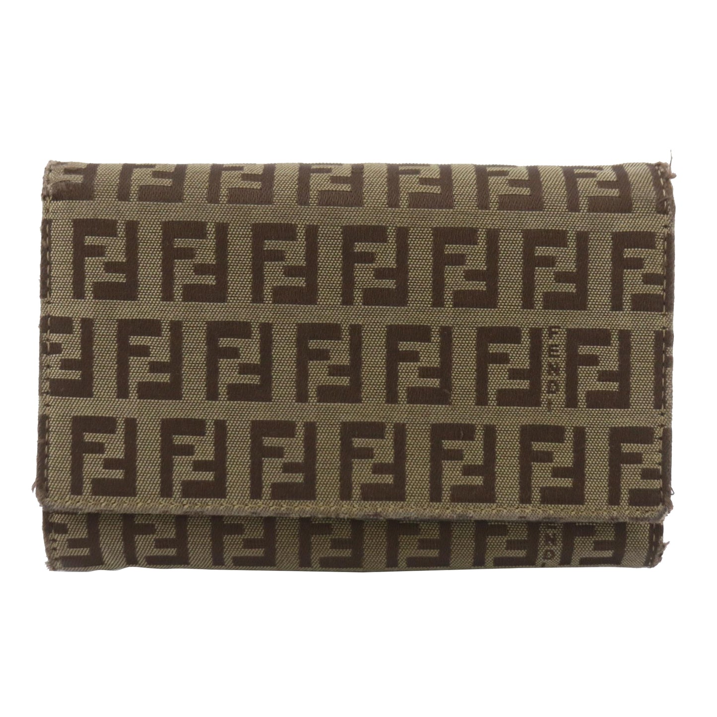 Brown Zucchino Long Wallet