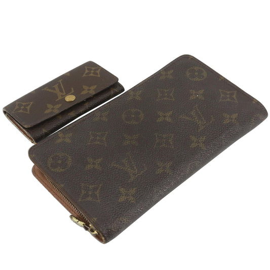 Monogram Set of 2 Wallets