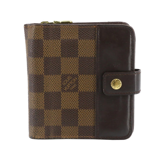 Damier Ebene Compact Wallet