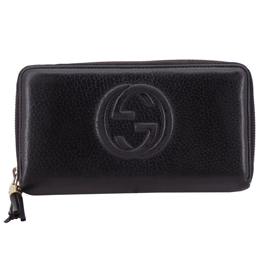 Black Long Wallet