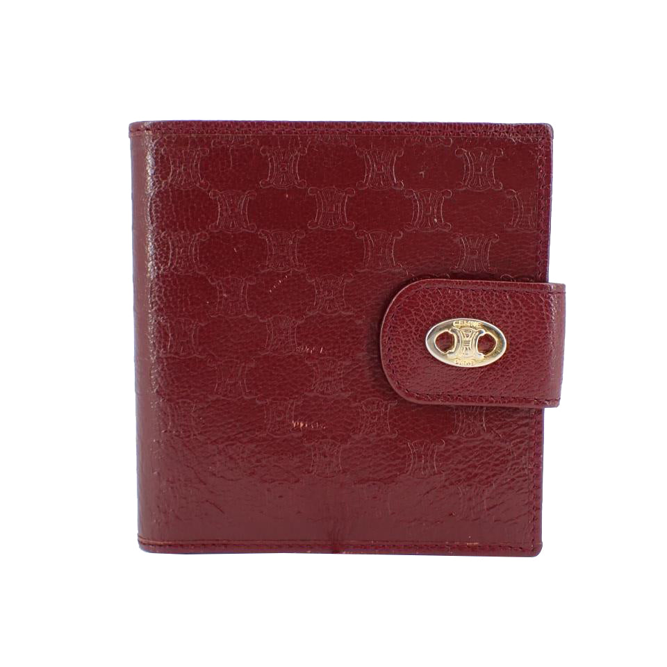 Burgundy Compact Wallet