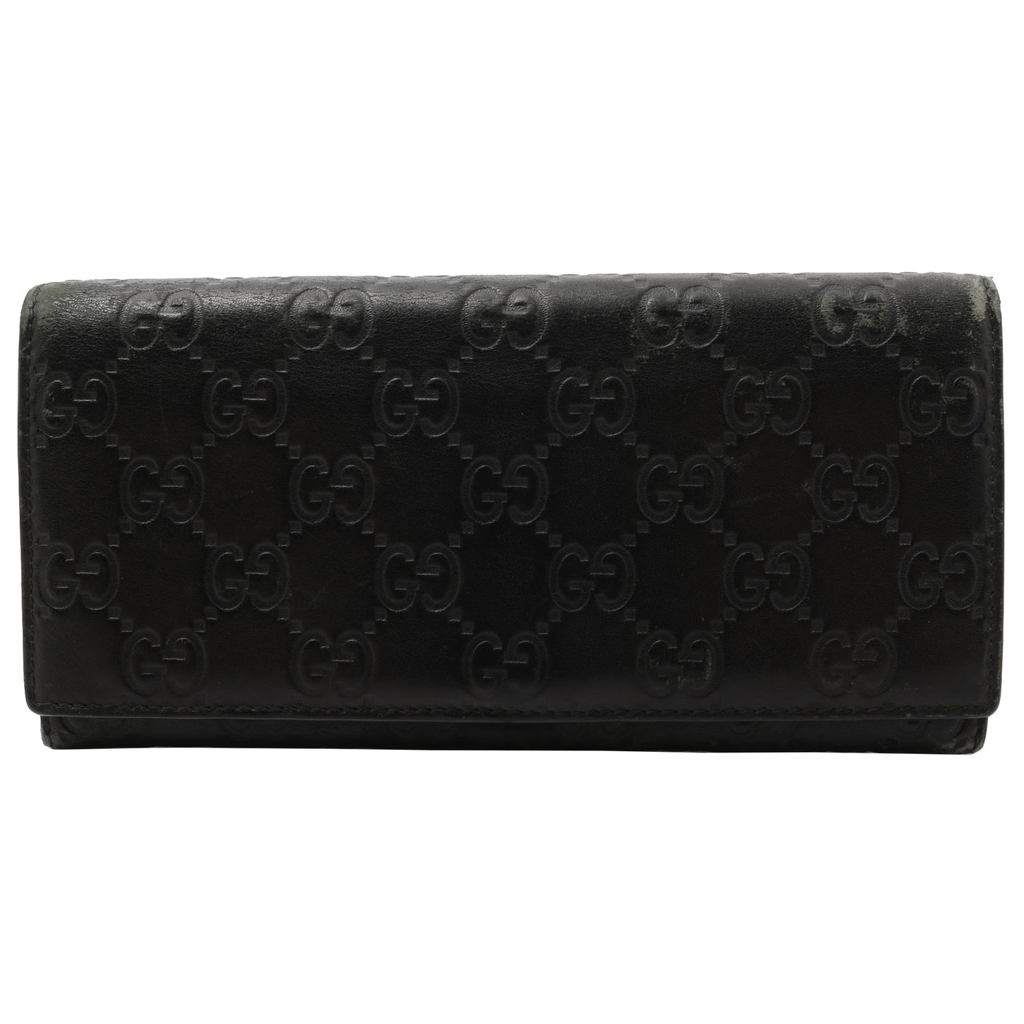 Black Sima Long Wallet