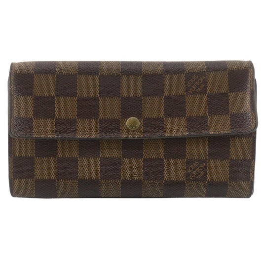 Damier Ebene Sarah Wallet