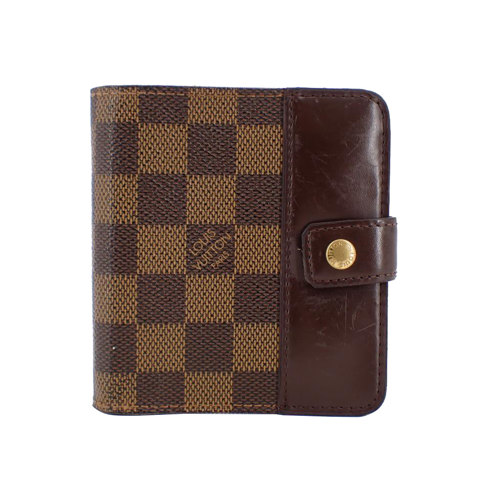 Damier Ebene Compact Wallet