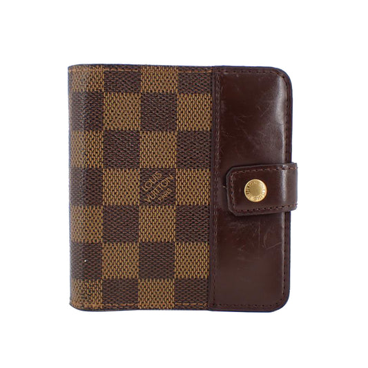 Damier Ebene Compact Wallet