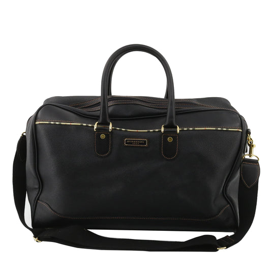 Black 2WAY Boston Bag