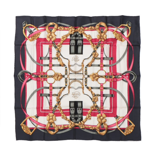 Black Silk Scarf