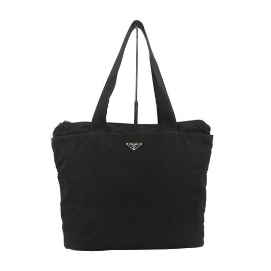 Black Nylon Tote Bag