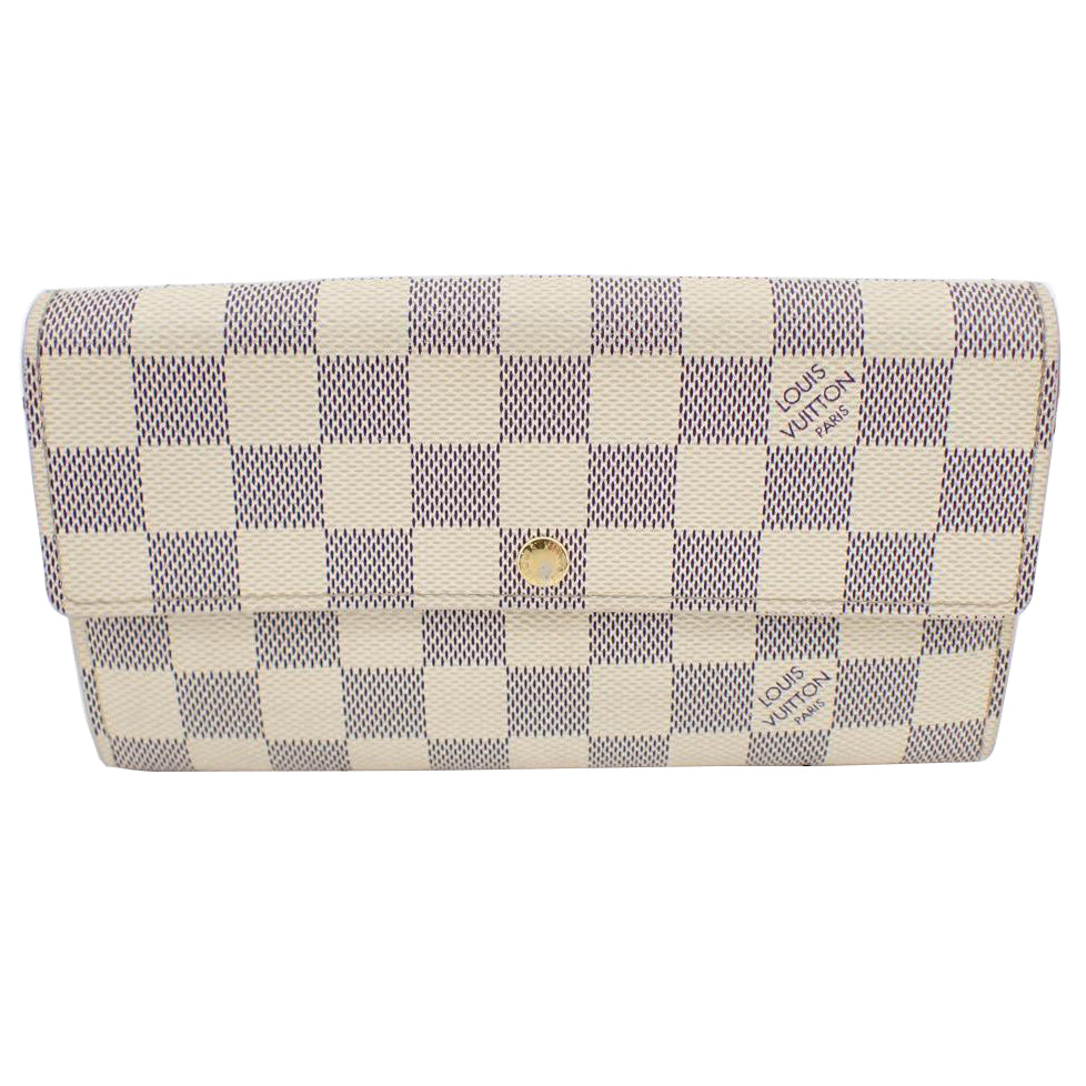 Damier Azur Sarah Wallet