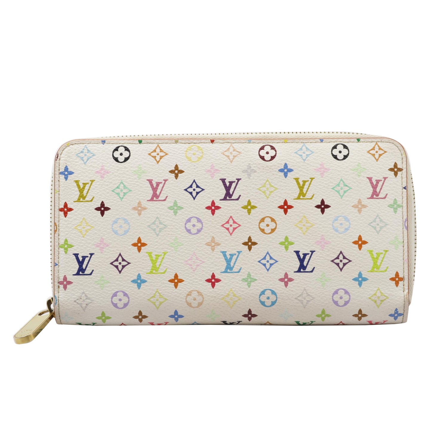 Murakami White Zippy Wallet