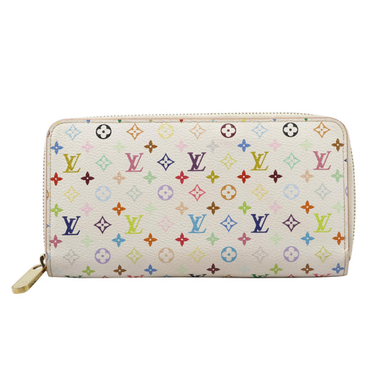 Murakami White Zippy Wallet