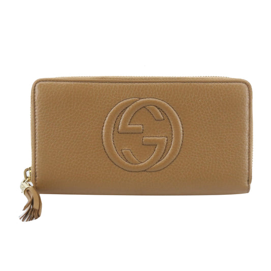 Brown Soho Zippy Wallet