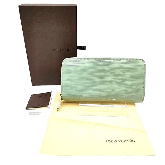 Epi Green Long Wallet