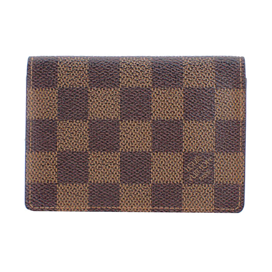 Damier Ebene Card Case