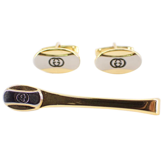 Cufflinks and Tie Pin Set