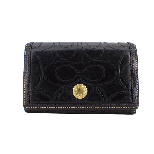 Black Signature Bi-Fold Wallet