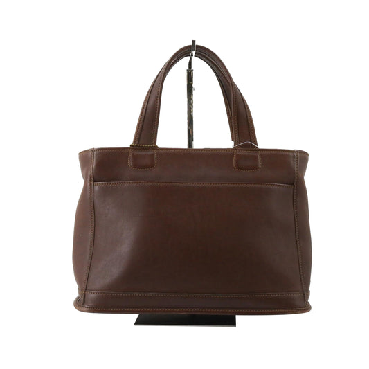 Brown Signature Tote Bag