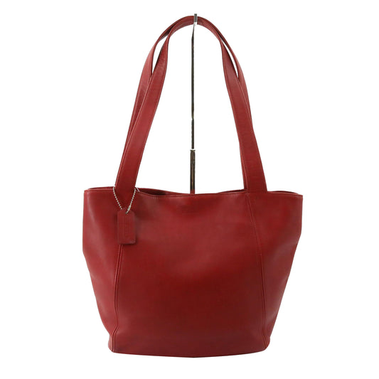 Red Signature Tote Bag