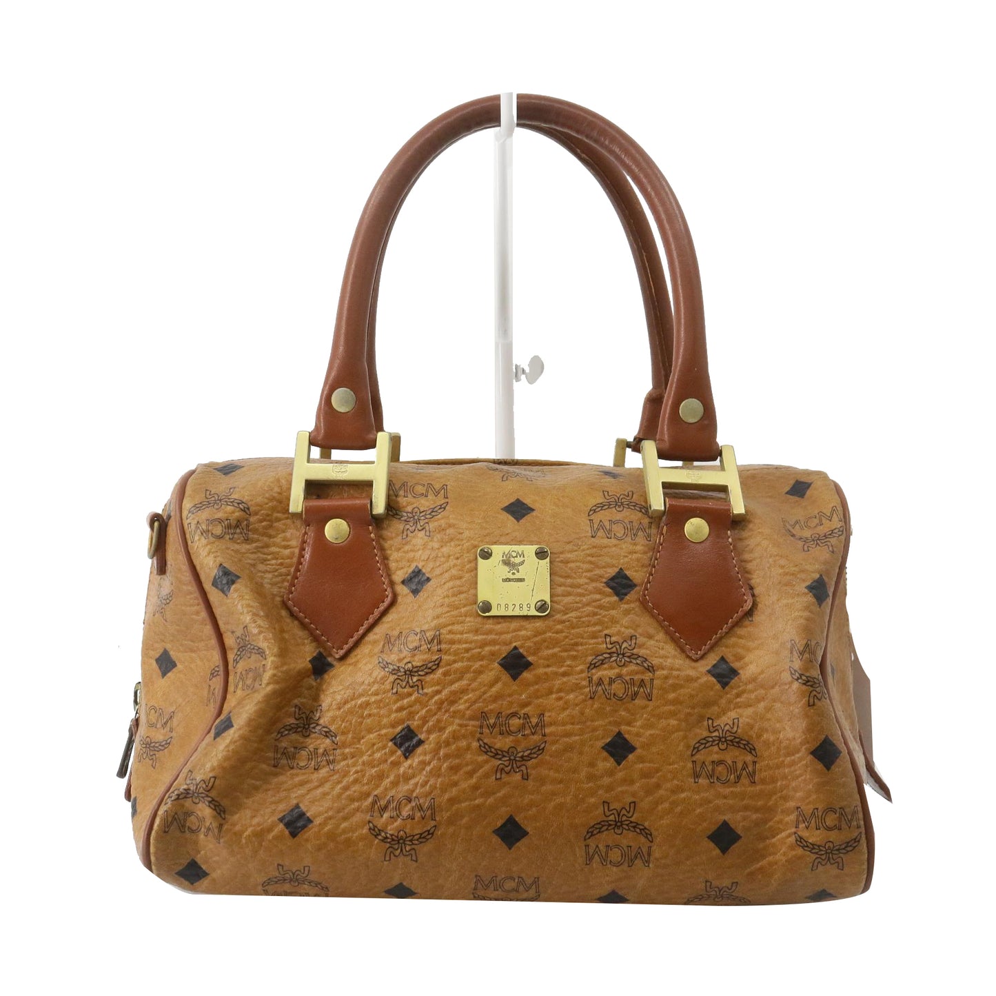 Brown Visetos Handbag