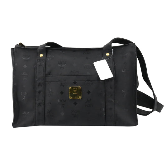 Black Visetos Tote Bag