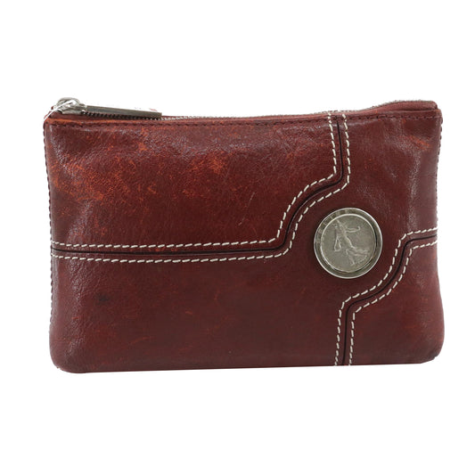 Red Macadam Pouch