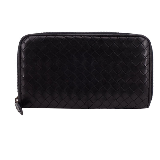 Black Zippy Wallet