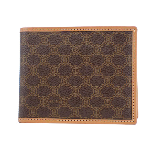 Brown Macadam Bi-Fold Wallet