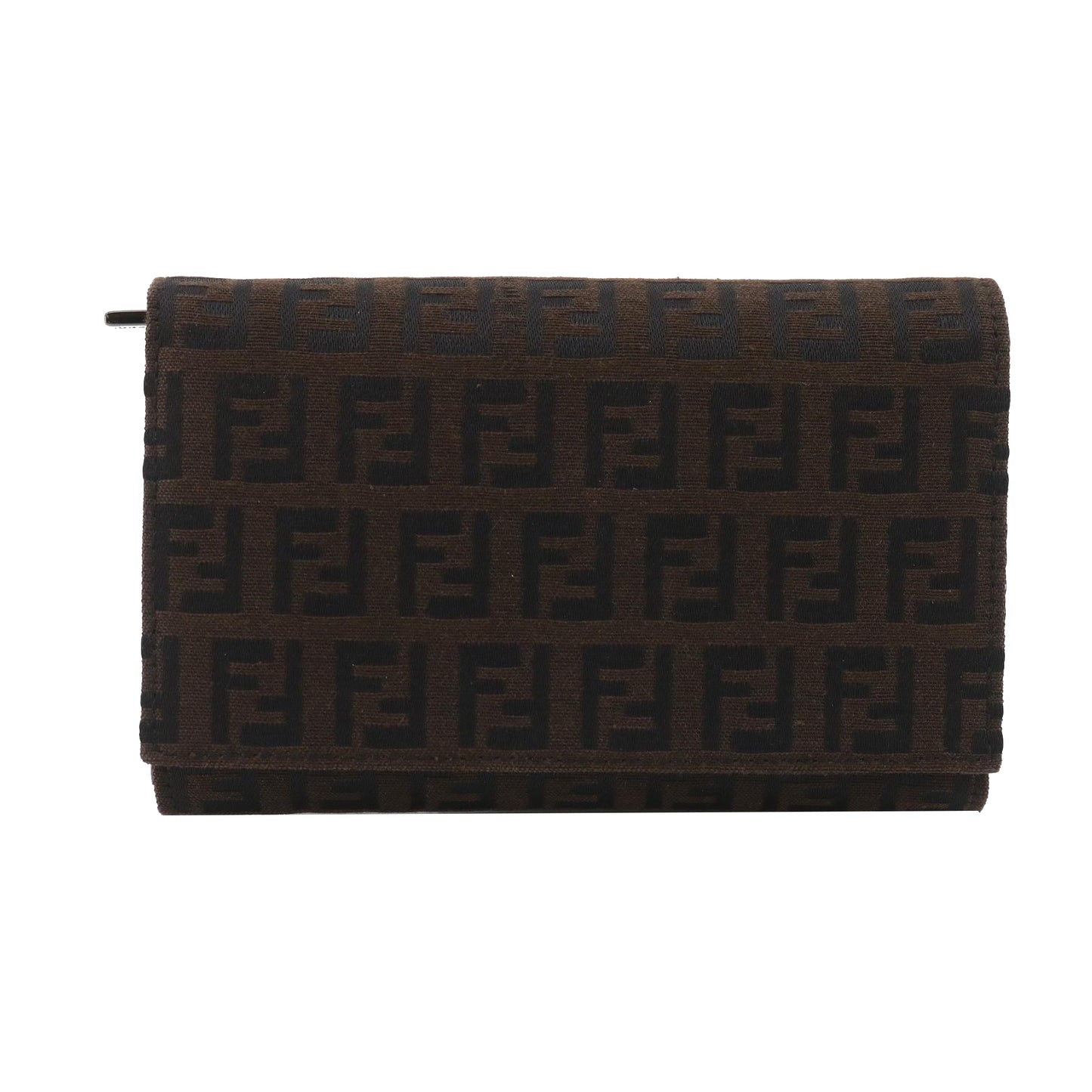 Brown Zucca Bi-Fold Wallet