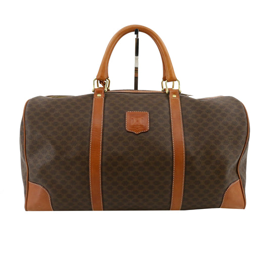 Brown Macadam Boston Bag