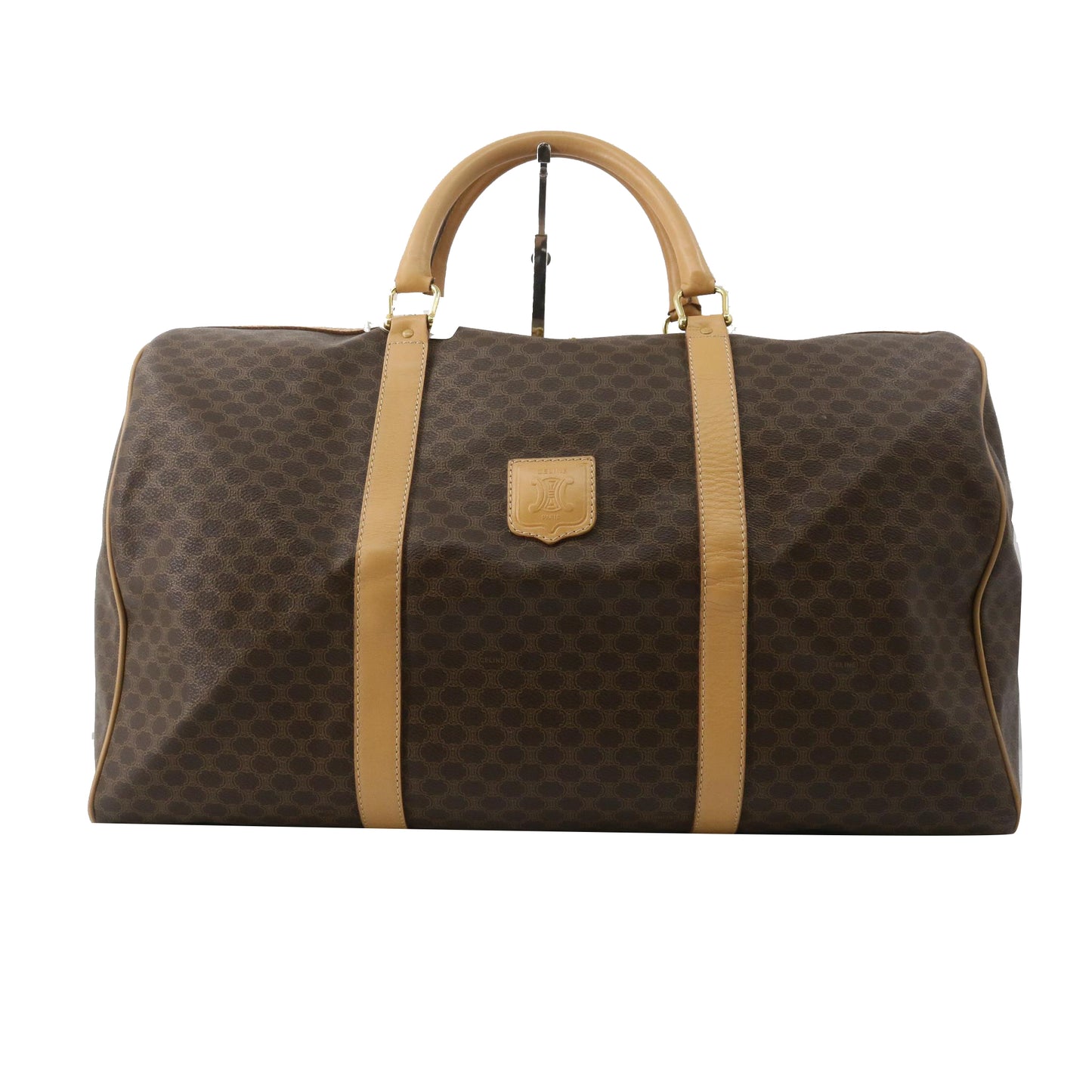 Brown Macadam Boston Bag