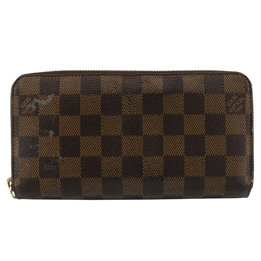 Damier Ebene Zippy Wallet