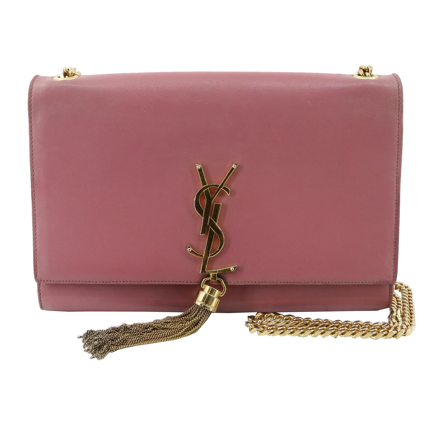 Pink Cassandra Shoulder Bag w\ Chain