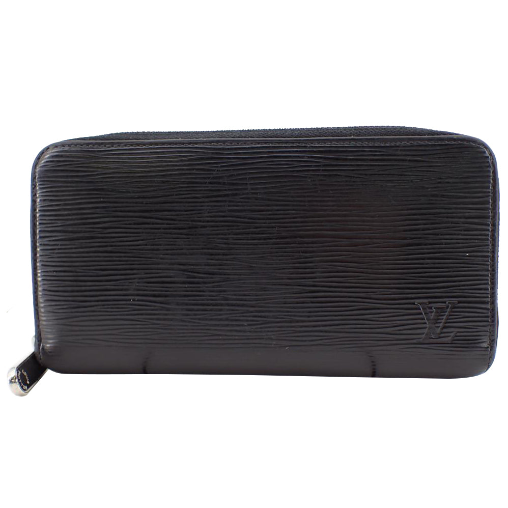 Epi Black Zippy Wallet