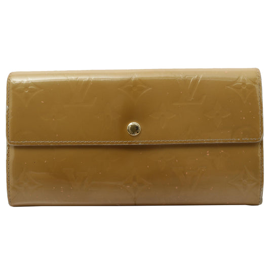 Vernis Beige Sarah Wallet