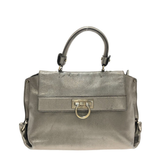 Silver Gancini Handbag