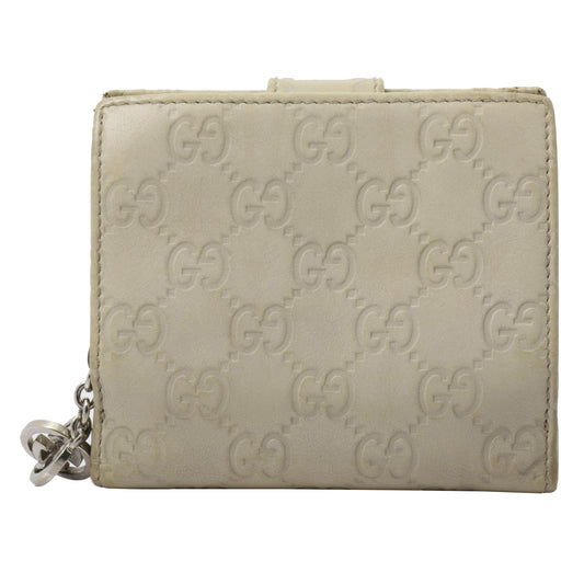 Beige Sima Compact Wallet