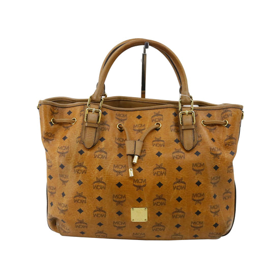 Brown Visetos Tote Bag