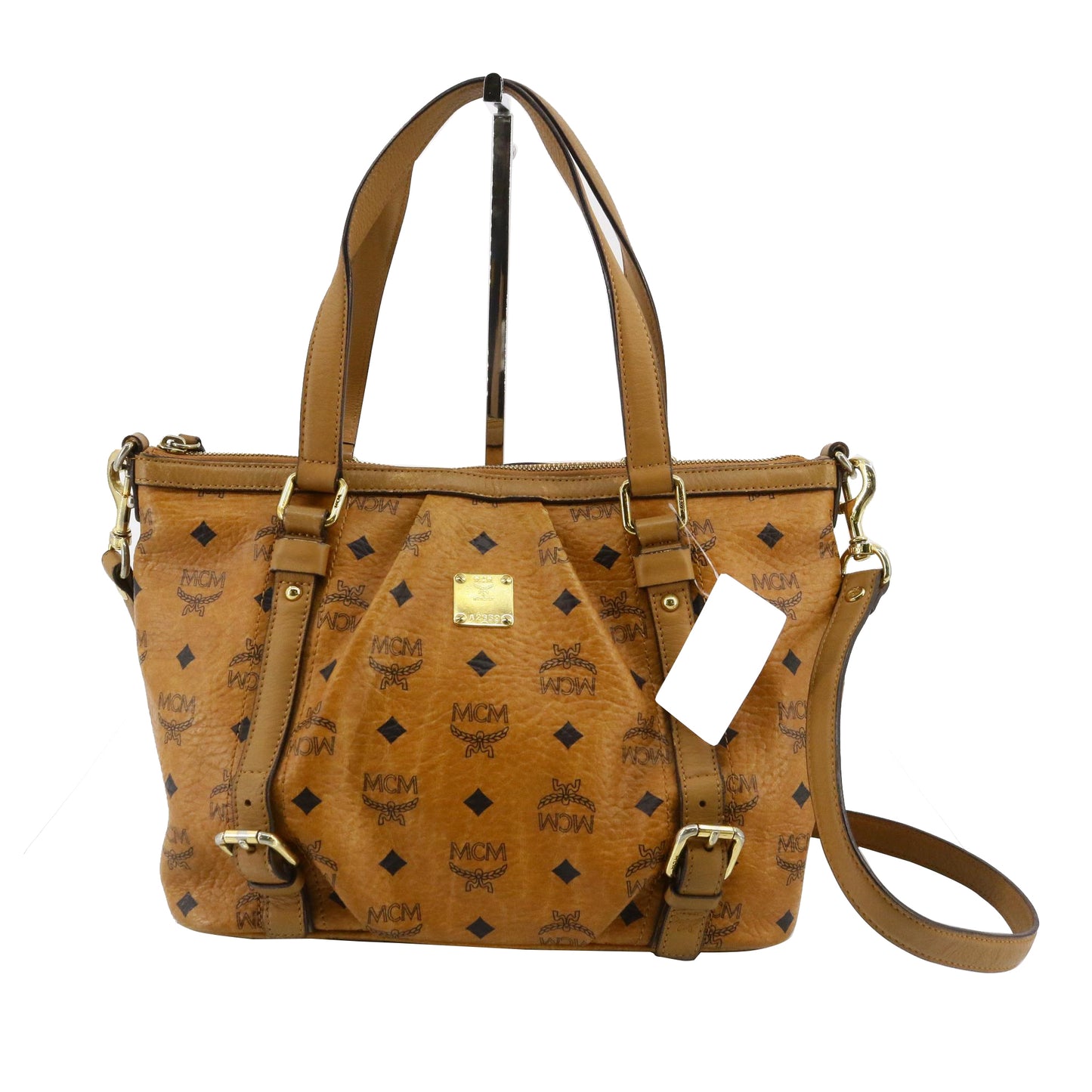 Brown Visetos Tote Bag